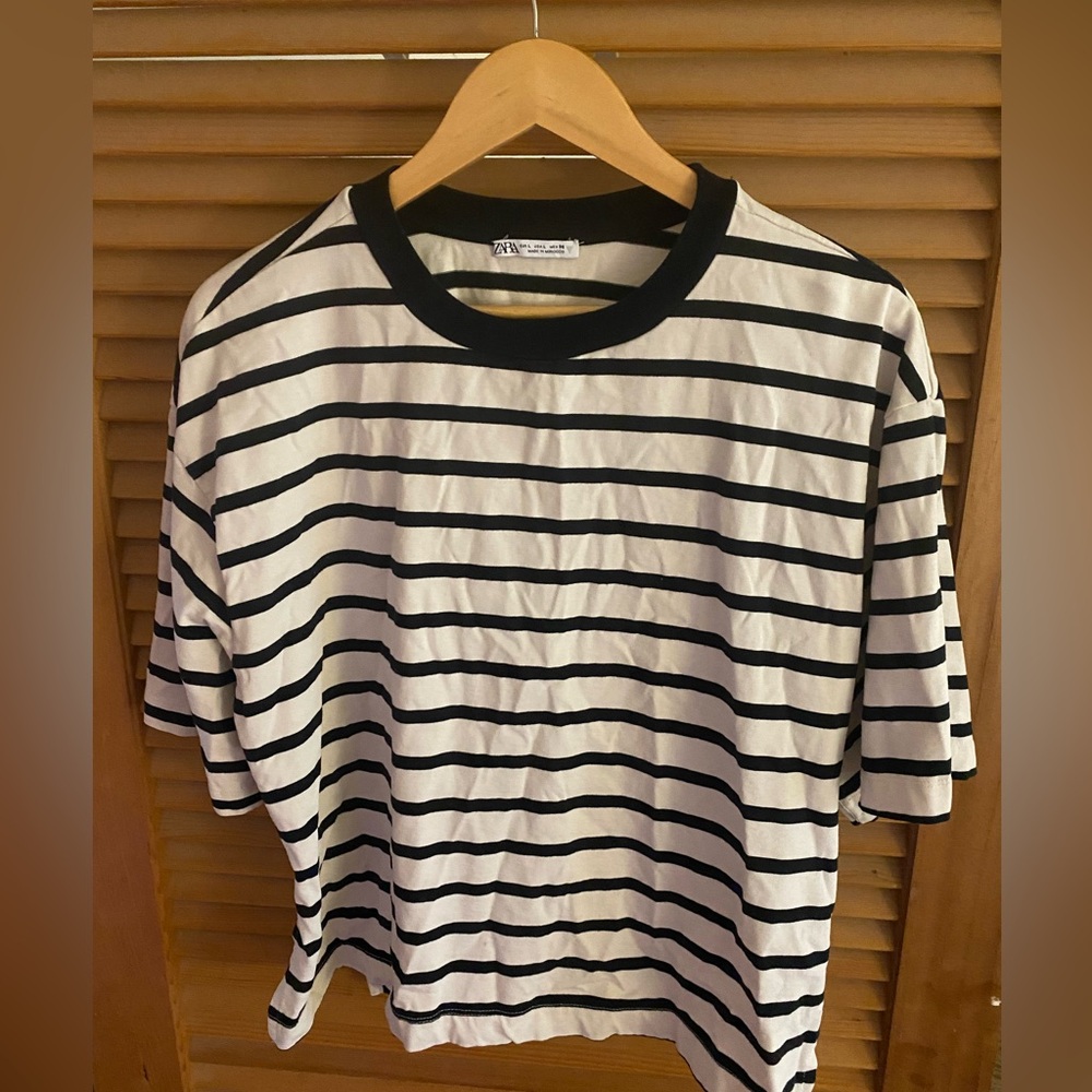 ZARA striped shirt L